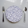 thumbnail image 1 of Mainstays 10.5" Pad printeddinner plate wave shape, 1 of 3