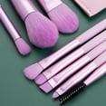 thumbnail image 4 of 8 Macaron Series Makeup Brush Set Mini Travel Friendly Beauty Tools For Application, 4 of 7