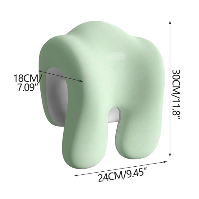 Foam Neck Pillow Supportive Pillow For Sleeping And Desk Resting And Home Use