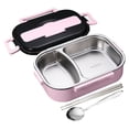 thumbnail image 3 of Vaidha Lunch Box 304 Stainless Steel Compartment Lunch Box Thickened Insulation Heating Fast Food Box Students Work Travellers Lunch Box, 3 of 6