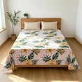 thumbnail image 1 of EGNMCR Flat Sheet Comfortable Bed Sheets With Floral Patterns Mattress Protective Cover Easily To Clean And Maintain Double Or Singles Bed Sheets polyester bed sheet, 1 of 7