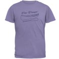 thumbnail image 1 of Summer Sun Pier Pressure Canoe Drawing Mens T Shirt, 1 of 1