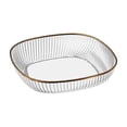 thumbnail image 2 of TIMIFIS Transparent Dinner Plate Four Pack Transparent Pet Tableware Squared Household Living Room Kitchen Boned Snack Fruit Plates Vegetable Plates Set Kitchen Gadgets, 2 of 7