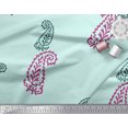 thumbnail image 2 of Soimoi Poly Georgette Fabric Paisley Block Decor Fabric Printed Yard 42 Inch Wide, 2 of 3
