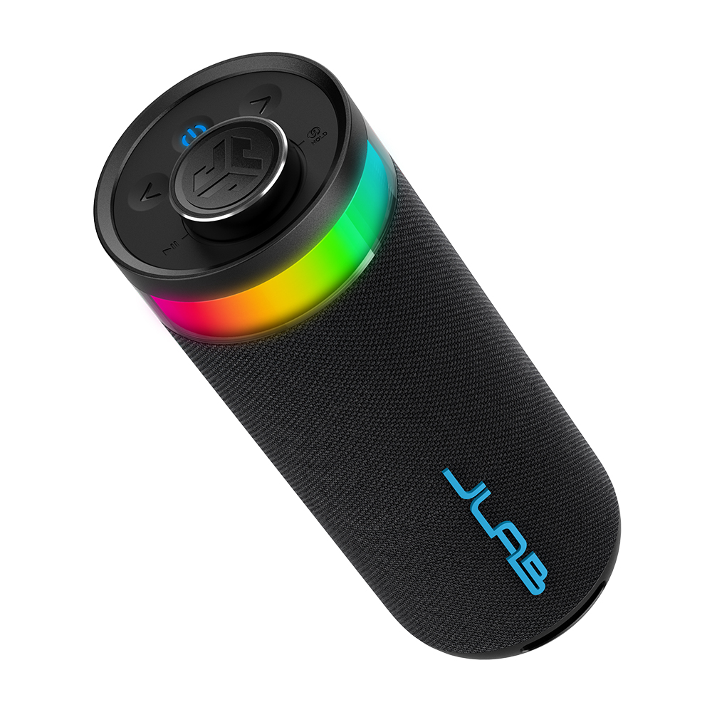 JLab GO Party Speaker - Black Splashproof Bluetooth Portable Speaker