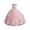 Pink, variant on MIASHUI Elegant Embroidered Flower Girl Dress for Formal Parties and Maxi Length Bridesmaid Gown White,6-7 Years