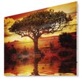 thumbnail image 1 of Design Art - Arbre Solitaire au Coucher du Soleil Africain, 1 of 5