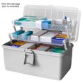 thumbnail image 1 of MesaSe Pill Storage Box 3-Layer Large Capacity Home Cosmetics Case Plastic Sundries Organizer  Ordinary Style  Pink, 1 of 10