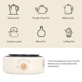 thumbnail image 3 of Multifunction Electric Stove, Single Burner Portable Electric Hot Plate, Efficient 360 Deg Heating, Safe Dorm Cooking, for Travel, Tea Making, 3 of 7
