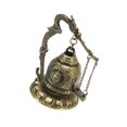 thumbnail image 2 of Maoww Dragon Fengshui Bell Good Luck Bless for Home Desk Decor Buddha head, 2 of 5