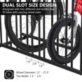 thumbnail image 2 of AKDSteel Outdoor Bike Storage Rack – 10-Bike Dual Side Stand, Stable & Space-Saving Lightweight Commercial Grid for Garage, Street, Yard, Bike Event, 2 of 9