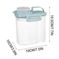 thumbnail image 3 of Meitianfacai Airtight Food Storage Containers, Kitchen Airtight Jars With Lid Storage Box, Stackable Food Containers Kitchen Cabinets Organize Pet Food Treats, 3 of 4