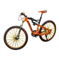 thumbnail image 2 of Scale Model Mountain Bike Vehicles Decor Kids Toys Orange, 2 of 6