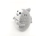 thumbnail image 2 of Crochet Positive Energy Bee Dolls Hand-knitted Animal Fruit Finished Doll Handmade Ornaments Graduation Gift Positive Warm Card, 2 of 5
