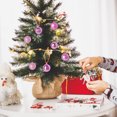 thumbnail image 4 of Matoen12 72PCS Christmas Tree Ball Bauble Hanging Home Party Ornament Decor 4CM, 4 of 4
