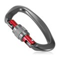 thumbnail image 2 of Amdohai Carabiner with Screw Locking Gate 25KN Heavy Duty Carabiner Clips for Hammocks Camping Hiking Backpacking, 2 of 7