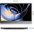 thumbnail image 2 of Refurbished KOORUI 15B1 15.6'' 1080P FHD Portable Laptop Monitor, 2 of 2