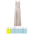 thumbnail image 2 of Robe Maxi Enveloppante Multi-Positions pour Femmes, Robe Maxi Convertible de Demoiselle d'Honneur, Longue Robe de Demoiselle d'Honneur, 2 of 3