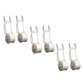 thumbnail image 1 of Yingyy Crochets Roulants à Treillis Kit de Serre Résistant aux Intempéries Support de Culture Cintre de Culture Accessoires d'Extérieur pour Plantes Jardin 6 Pcs, 1 of 9