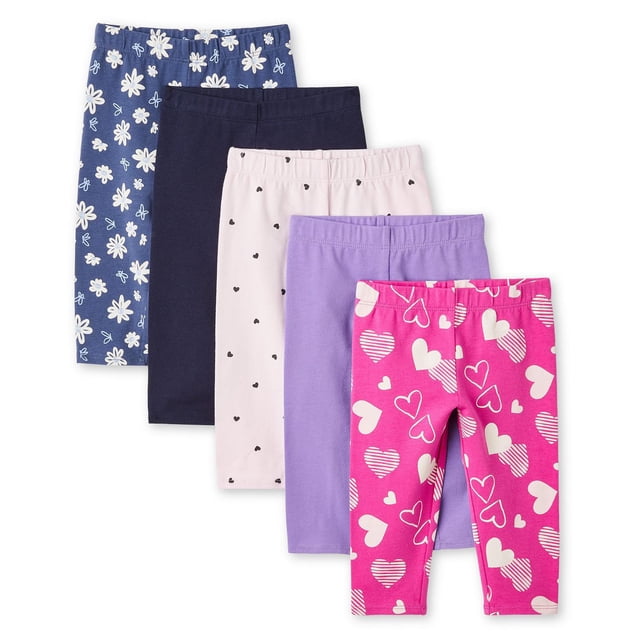 Lot de 5 leggings George pour bébés filles
