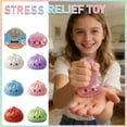 thumbnail image 2 of Glitter Dumpling Squishy, Slow Rising Soft Squeeze Toy, 2 of 9