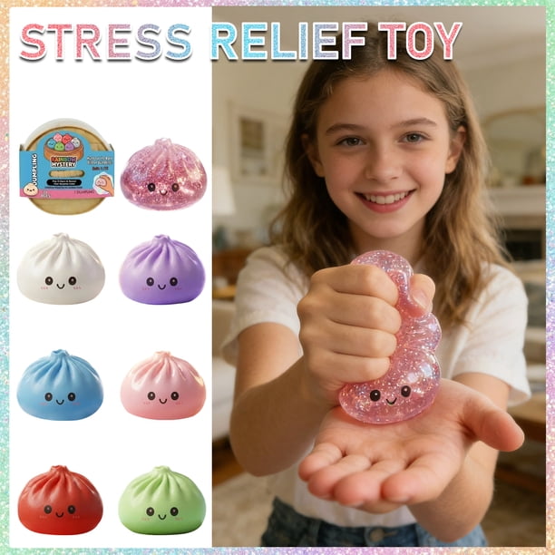 Dumpling Squishy Mystery Box Lot de 24 jouets à écraser avec cuiseur vapeur – Arc-en-ciel Changement de couleur pour enfants et adultes – Soulage le stress – Cadeau idéal pour les fêtes Dumpling Squishy Mystery Box Lot de 24 jouets à écraser avec cuiseur vapeur – Arc-en-ciel Changement de couleur pour enfants et adultes – Soulage le stress – Cadeau idéal pour les fêtes