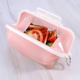 thumbnail image 2 of Folding Tupperware Storage Box Silicone 1500Ml Silica Gel Reusable Fashionable Retractable Vegetable And Fruit Bag, 2 of 14