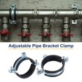 thumbnail image 4 of 12 Pack Split Ring Pipe Hanger, 63mm/2.5inch Adjustable Pipe Bracket Clamp, 4 of 6