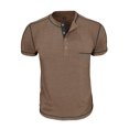 thumbnail image 3 of Wancir Chemises pour Hommes Liquidation Vente Mode Homme Chandail Décontracté Uni Manches Longues Col Rond Blouses, 3 of 5
