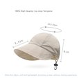 thumbnail image 3 of Birdeem Chapeau de Soleil pour Femmes Grand Bord 3.4 Pouces, Chapeau Seau Pliable Réglable, Chapeau de Protection Solaire Respirant pour Randonnée Jardinage Pêche, 3 of 7