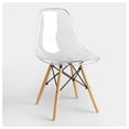thumbnail image 1 of Eiffel Wood Chair in Clear, 1 of 3