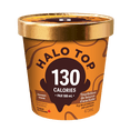 thumbnail image 2 of Halo Top Peanut Butter Swirl Frozen Dessert, Low Calorie, High Protein, 473 mL Tub, Peanut Butter Swirl, 2 of 6