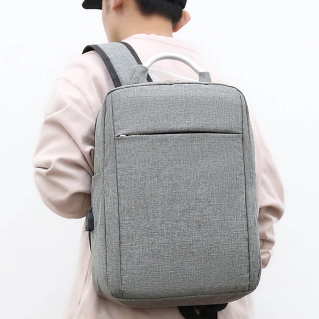 Yhmxh Closet Organizers and Storage Business Backpack Men's Computer Backpack Men's 17 Inch Large Capacity Student Backpack Travel Bag The Schoolbag