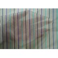 thumbnail image 3 of oneOone Cotton Silk Fabric Multicolor Stripe Printed Fabric 1 Yard 42 Inch Wide, 3 of 3