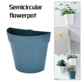 thumbnail image 1 of Agiferg Pots de Fleurs de Jardin en Plastique Muraux pour Balcon Intérieur et Extérieur, 1 of 2