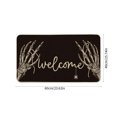 thumbnail image 3 of Tapis d'Entrée Style C Halloween Orange Multicolore Polyester 16X23.62 Pouces Antidérapant pour Porte d'Entrée Multicolore, 3 of 8