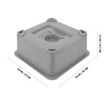 thumbnail image 2 of LIFKOME Grey Rv Jack Mat Heavy Duty Camper Leveling Block with Stable PP Material for Travel Trailer Support, 2 of 6