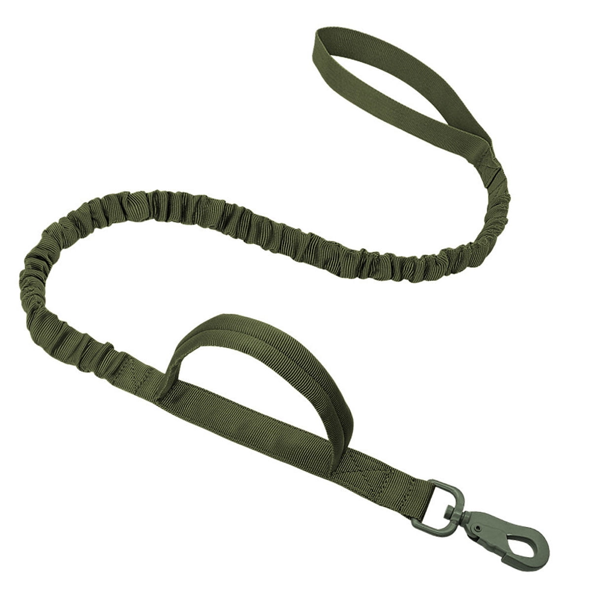 Heavy Duty Dog Leash with Shock Absorption, 2 Padded Handles Training Leash, Improved Dog Safety and Comfort
