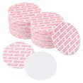 thumbnail image 1 of Unique Bargains Doublure de Couvercle en Mousse 48mm/1.87 Pouces, 100 Pcs Joint Sensible à la Pression Résistant PS Blanc Rouge, 1 of 7