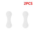thumbnail image 1 of Silicone Golf Ball Marker Holder Strong Magnetic Mini Golf Position Calibration Clamp Professional Reusable Useful Golf Supplies 2PCS White, 1 of 6