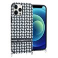thumbnail image 2 of EGNMCR Leather Pattern Shockproof Textured Case with 12Pro Max phone cover, 2 of 9