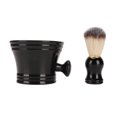 thumbnail image 1 of Shaving Brush, Safe Soft Shave Brush Bowl Black  For Men For Barber, 1 of 8