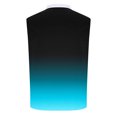 thumbnail image 4 of Plebaso Tank Tops for Men Casual Quarter Zip Collared Tee Shirts Sleeveless Gradient Color Fashion Shirts, 4 of 4