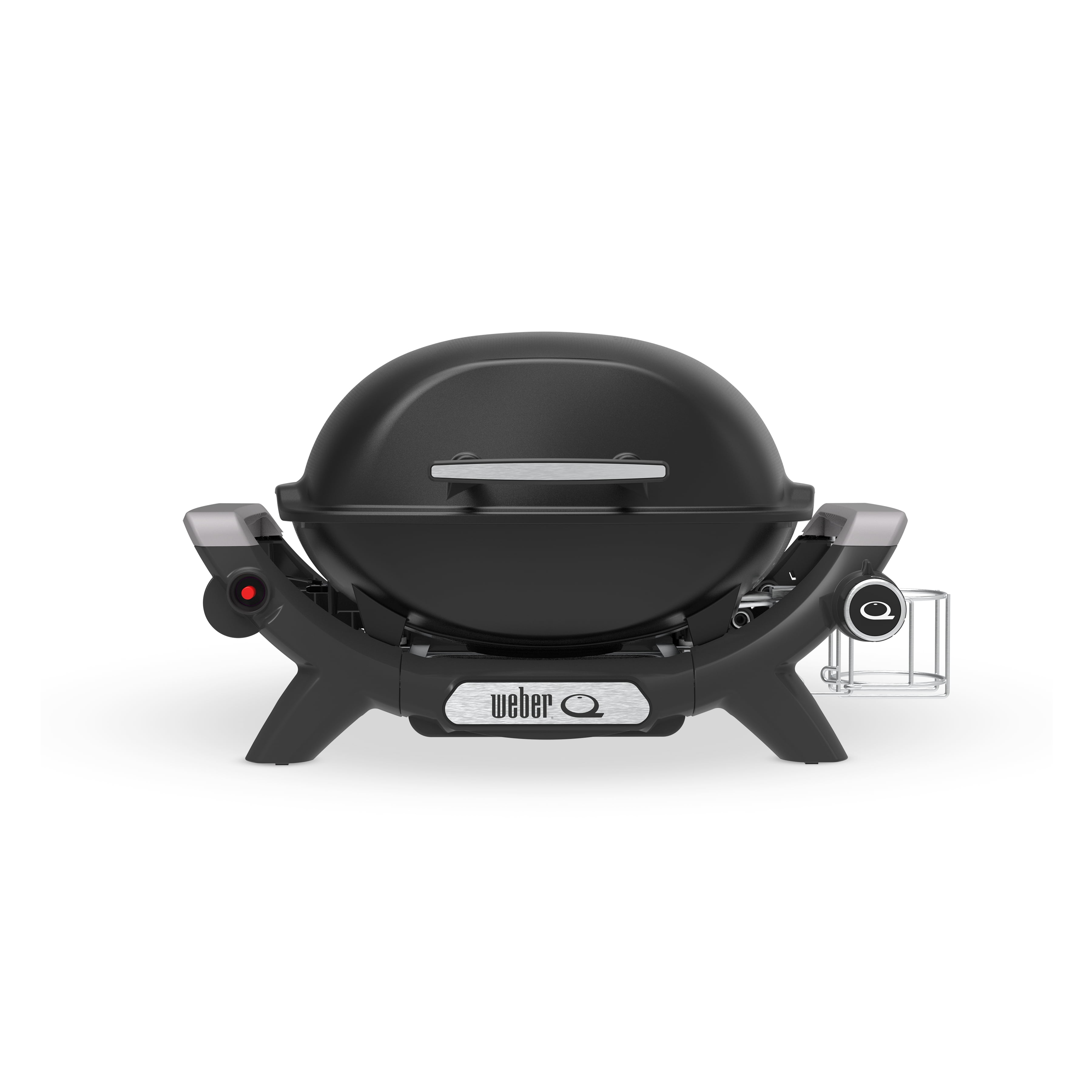 Weber Q 1000N Gas BBQ Grill Midnight Black