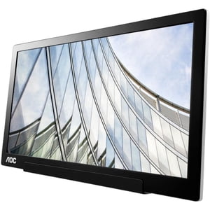 AOC I1601C 15.6" USB-C Moniteur portable (boîte ouverte) – Affichage ultra-mince du plug-and-play – noir