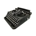 thumbnail image 3 of GROWTH TANK Manual Typewriter Model Collectibles Retro Design for Bookshelf Cafe Bedroom Black, 3 of 9