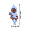 thumbnail image 2 of Reborn Baby Dolls,7.87 Inch Soft Newborn Baby Dolls Vinyl Baby Dolls with Clothes Set Including Pacifier Realistic Doll Look Real,Reborn Baby Doll,Realistic Newborn Baby Dolls, 2 of 7