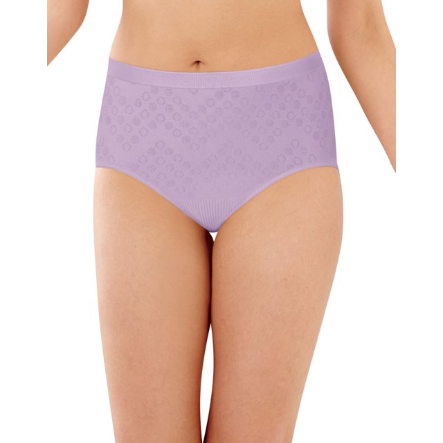 Bali Womens Comfort Revolution Microfiber Brief 3-Pack, 10/11
