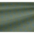 thumbnail image 5 of oneOone Viscose Jersey Fabric Leaves Block Print Fabric BTY 60 Inch Wide, 5 of 5