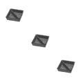 thumbnail image 4 of QualitChoice Home Hotel Felt Keys Tapes Phone Watch Storage Box Living Room Drawer Pens Remotes Jewellery Organizer Container Dark Grey 3PCS, 4 of 6